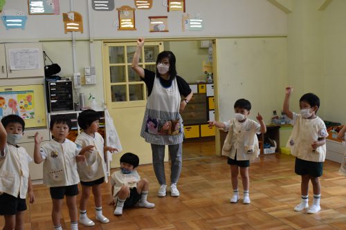 七夕まつりの集い 認定こども園 篠崎若葉幼稚園